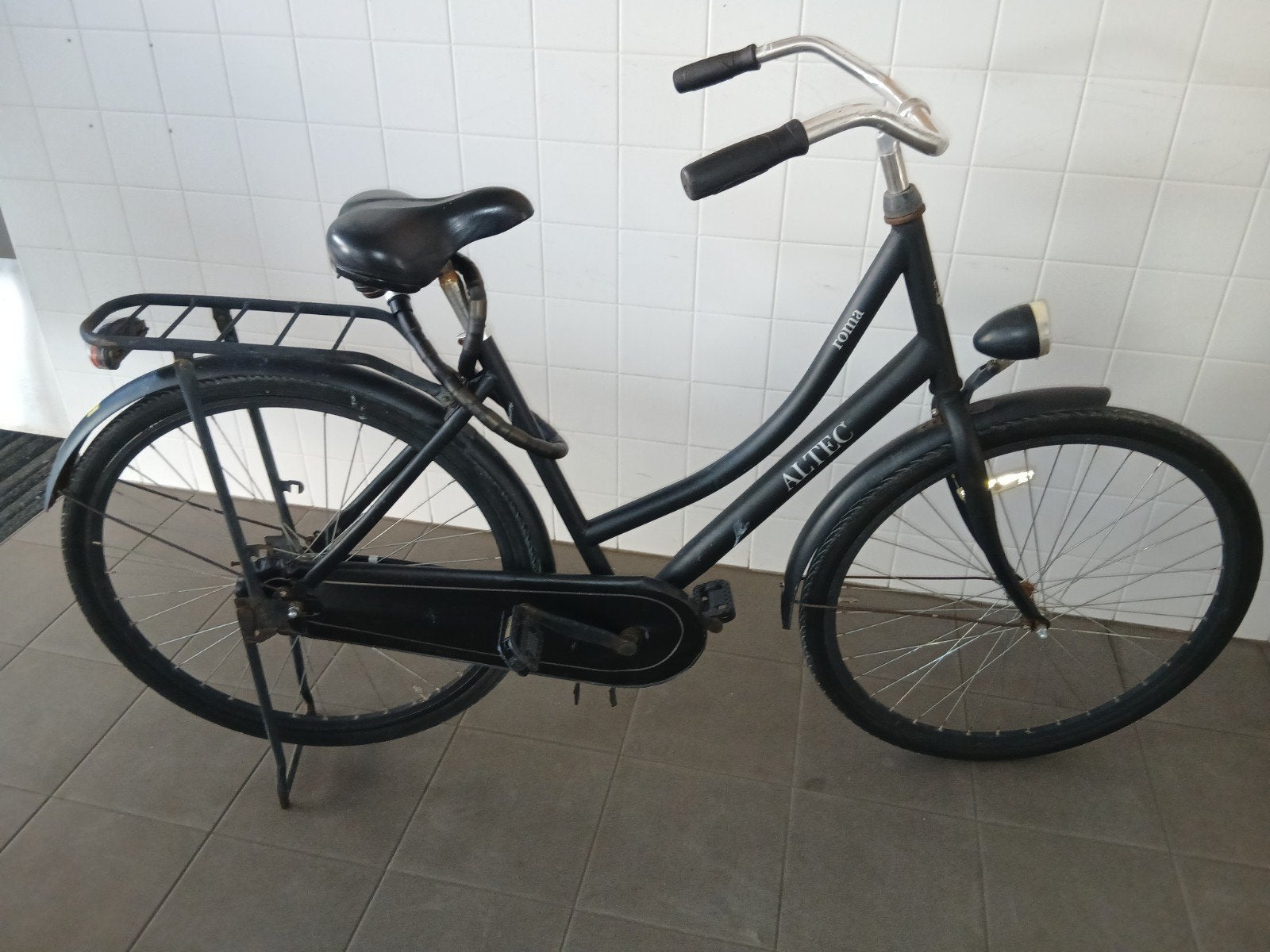 Altec Roma Damesfiets - Zwart, Gebruikt, Terugtraprem, 50 tot 53 cm, Ophalen, Overige merken