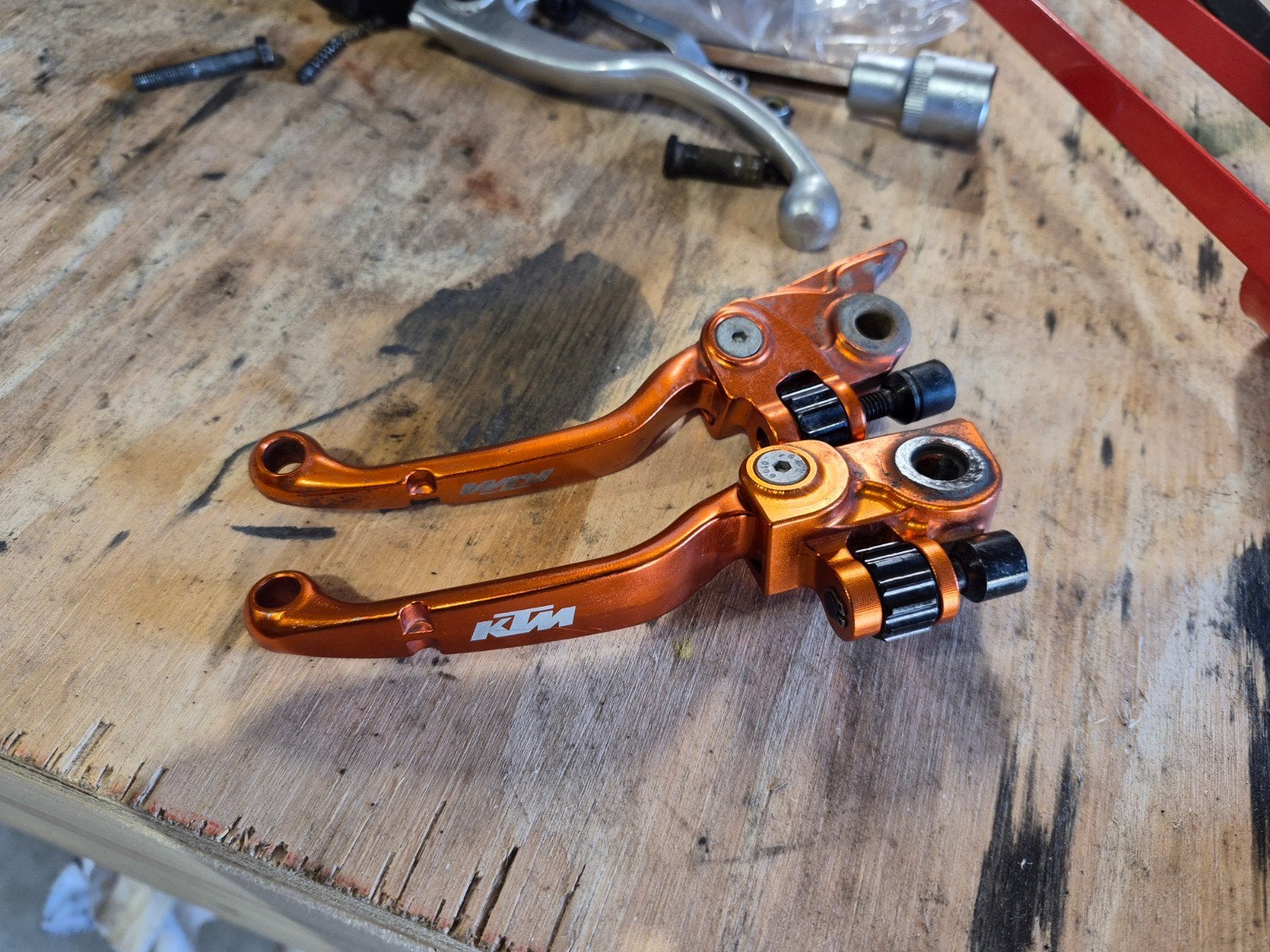 Ktm sx sxf exc excf 2015-2025 ktm klaphendels, Ophalen of Verzenden