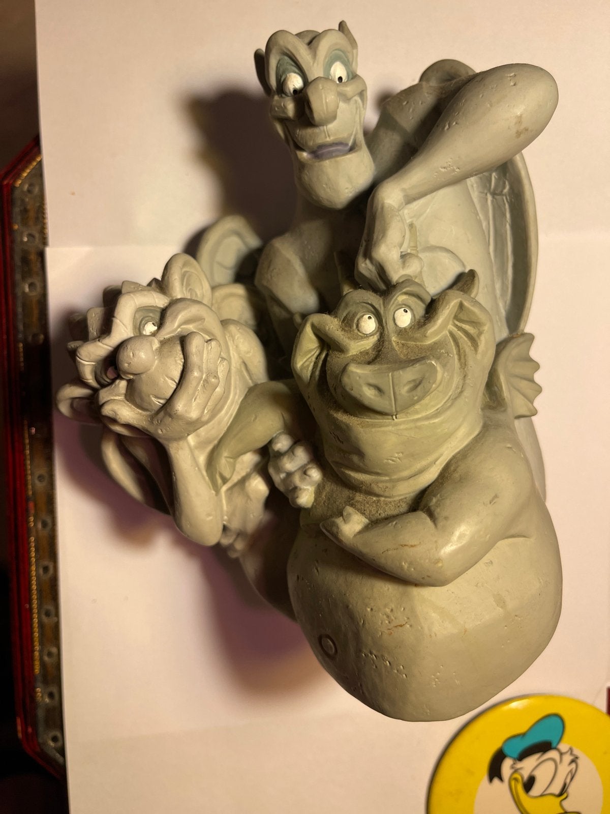 Disney De Klokkenluider van de Notre Dame Gargoyles Spaarpot, Verzenden, Overige figuren, Zo goed als nieuw, Beeldje of Figuurtje