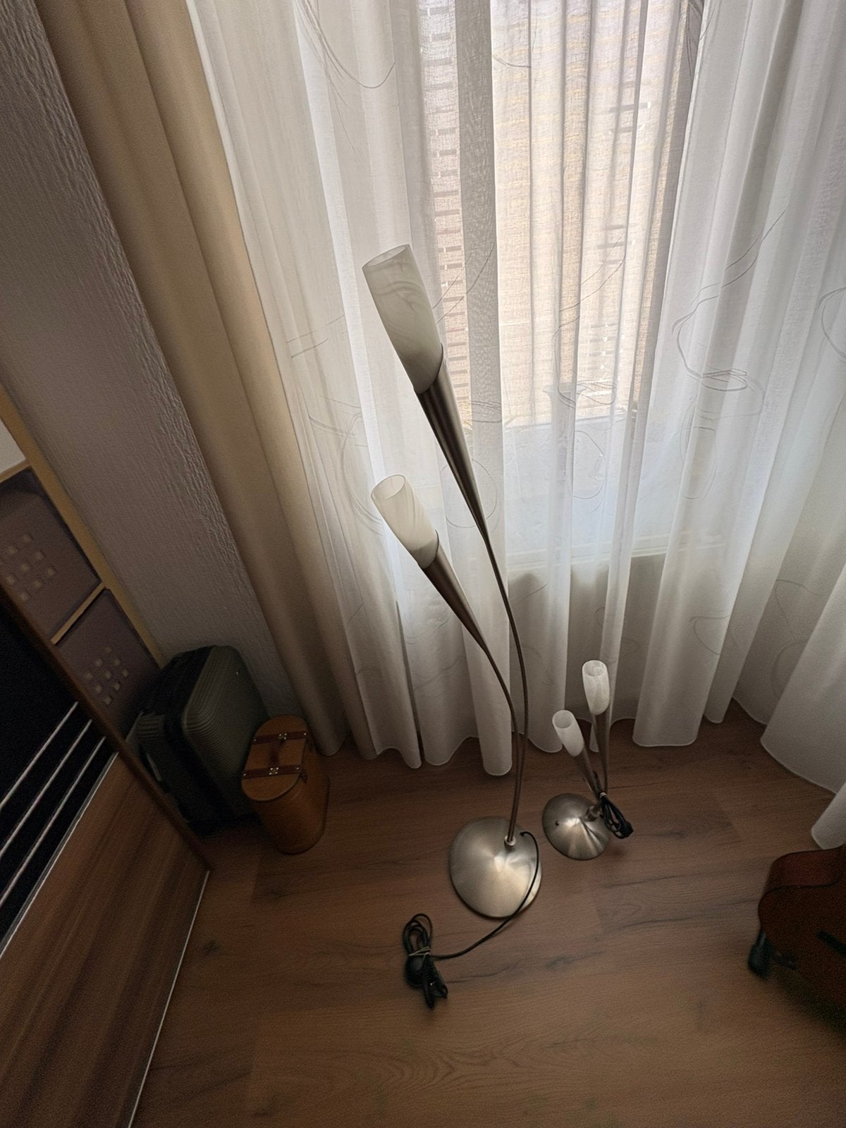 Staande schemerlampen inclusief lampen, Ophalen, Zo goed als nieuw