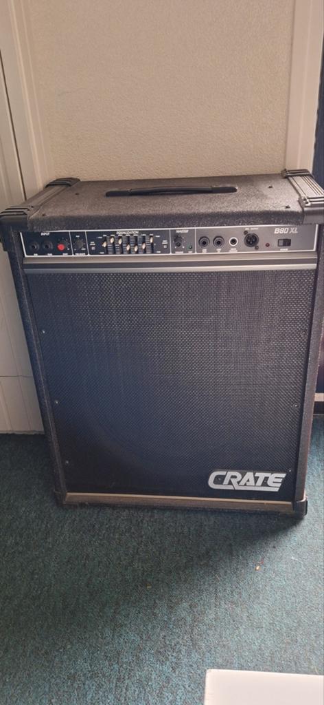 Crate B80XL Bassversterker, Muziek en Instrumenten, Ophalen, Zo goed als nieuw, Basgitaar, 100 watt of meer