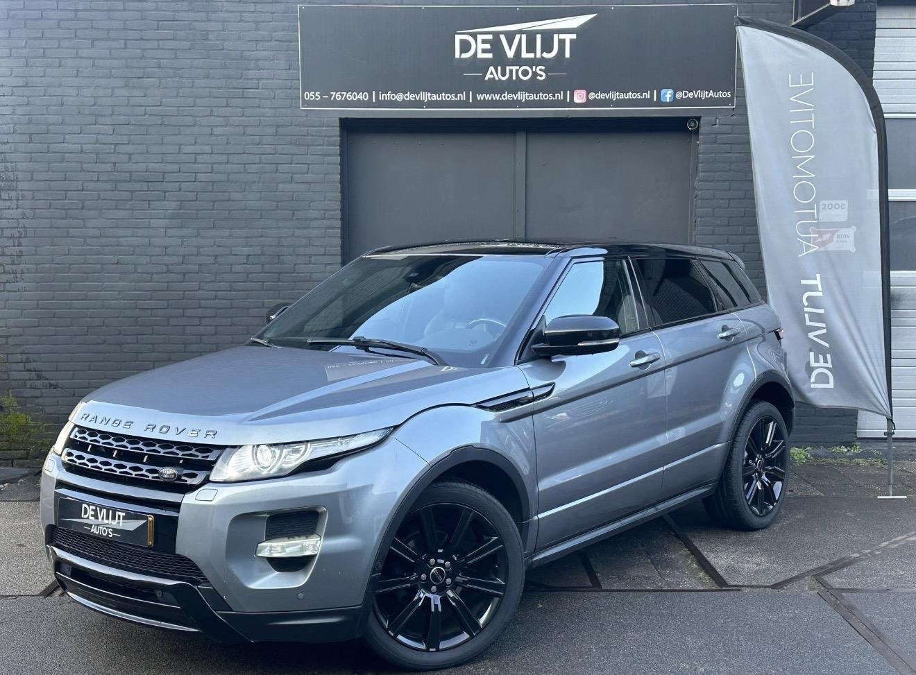Land Rover Range Rover Evoque 2.0 Si 4WD 241PK | Automaat |, Auto's, Automaat, Euro 5, Zwart, Bedrijf