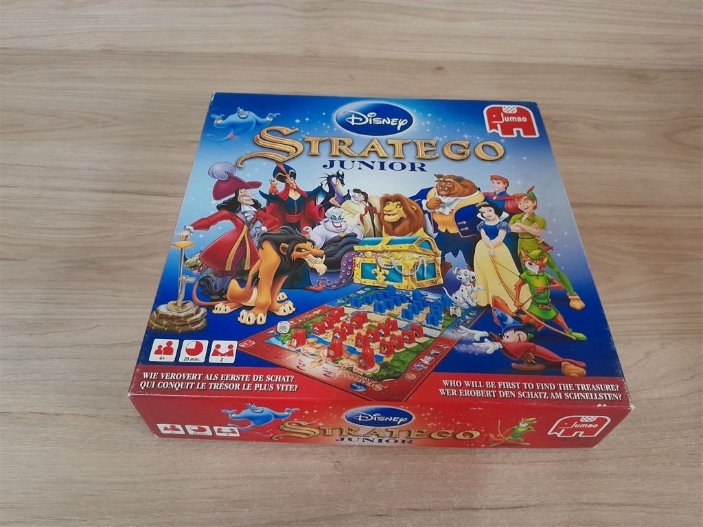 Stratego junior - Disney - s5539, Hobby en Vrije tijd, Gezelschapsspellen | Bordspellen, Verzenden, Zo goed als nieuw