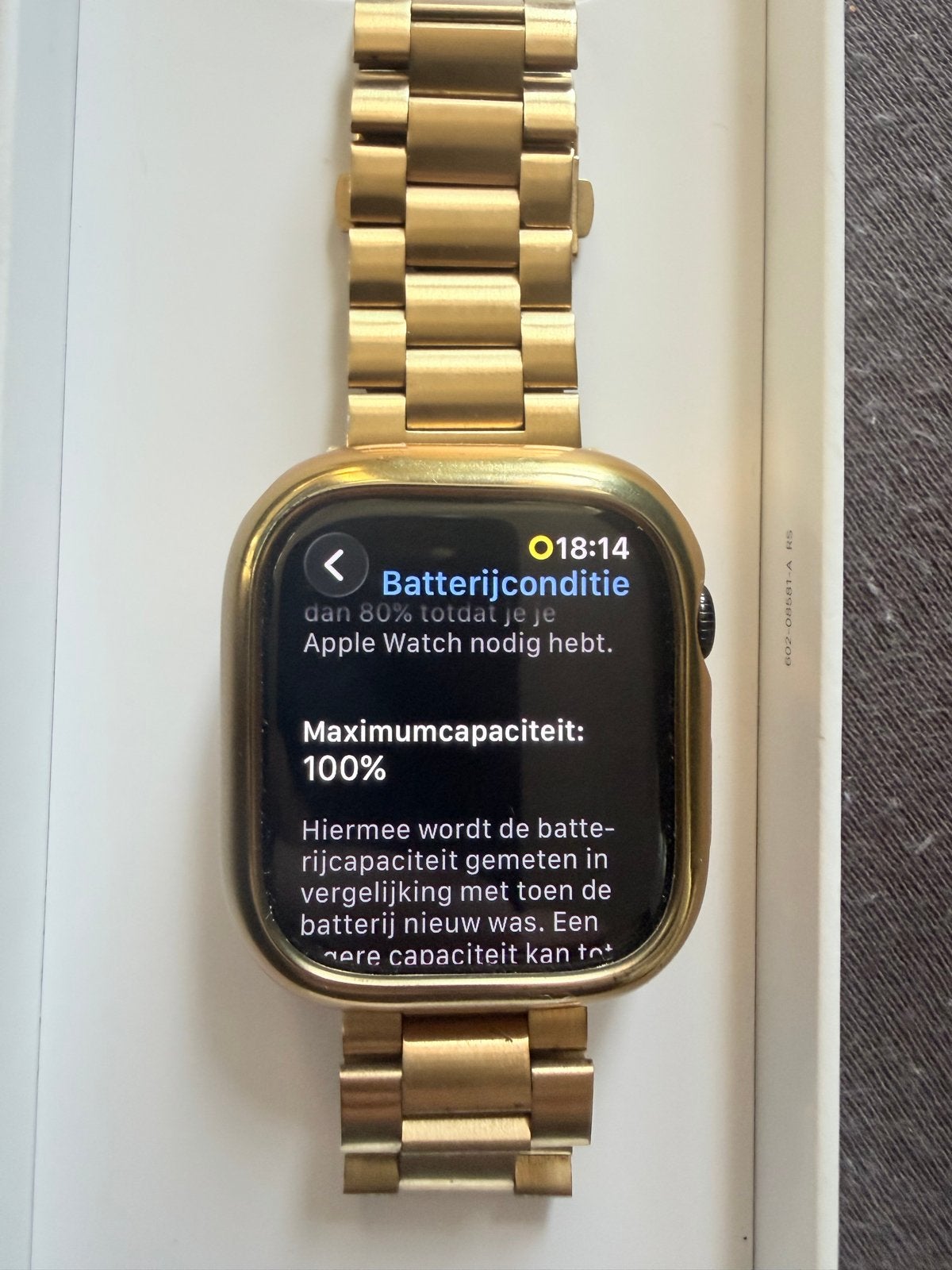 Apple Watch Series 11 46mm gps , incl bandjes