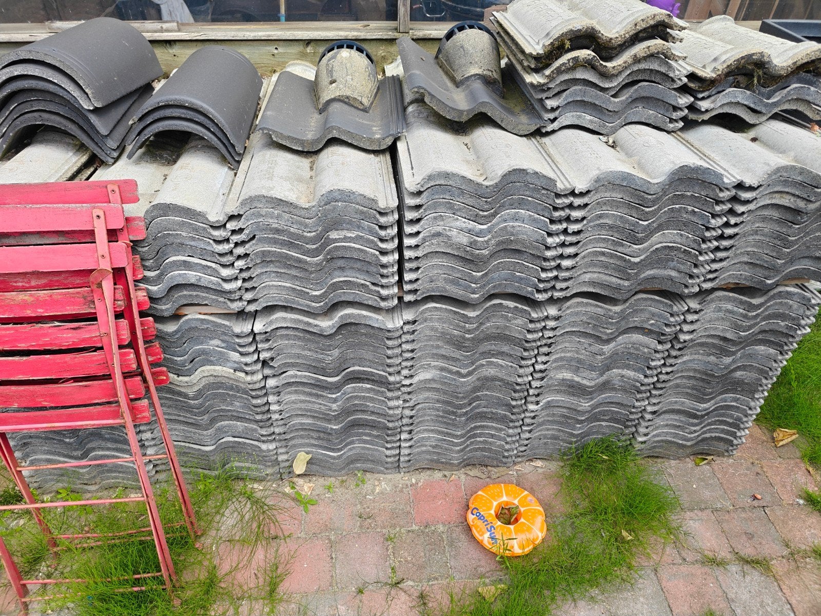 Dakpannen, Doe-het-zelf en Verbouw, Dakpannen en Dakbedekking, Ophalen, Steen of Klei, 15 m² of meer, Dakpannen