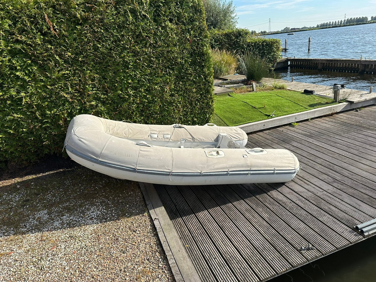 Walkerbay Rib hypalon Genesis 270 met caps, Ophalen, Gebruikt, Polyester/glasvezel, Overige merken