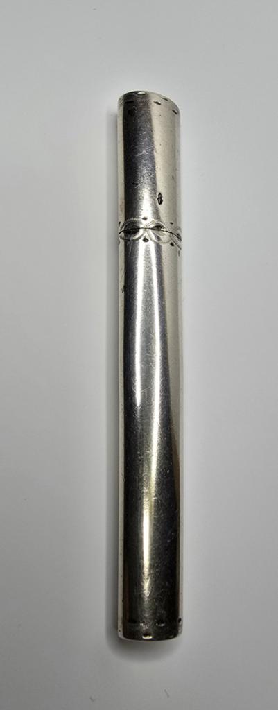 Antieke zilveren naaldenkoker, Ophalen of Verzenden