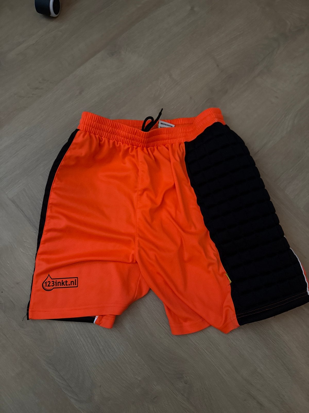 Patrini keepersbroekje maat L, Maat 52/54 (L), Oranje, Ophalen of Verzenden, Zo goed als nieuw