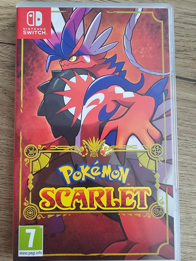 Pokémon Scarlet - Nintendo Switch, Spelcomputers en Games, Ophalen, Online, Gebruikt, 1 speler