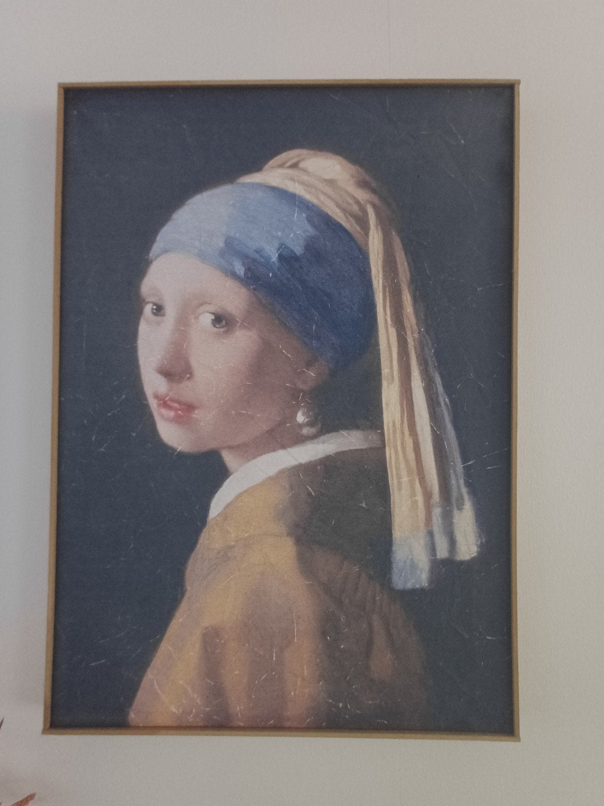 Het Meisje met de Parel canvas, Huis en Inrichting, Woonaccessoires | Schilderijen, Tekeningen en Foto's, Ophalen, 50 – 75, Overige typen