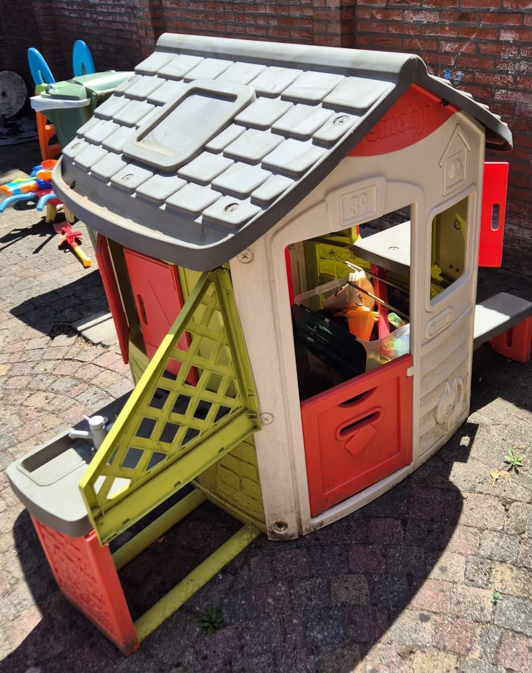 speelhuisje, Ophalen, Gebruikt, Kunststof
