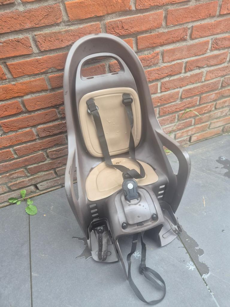 Bruin fietsstoeltje, Ophalen of Verzenden