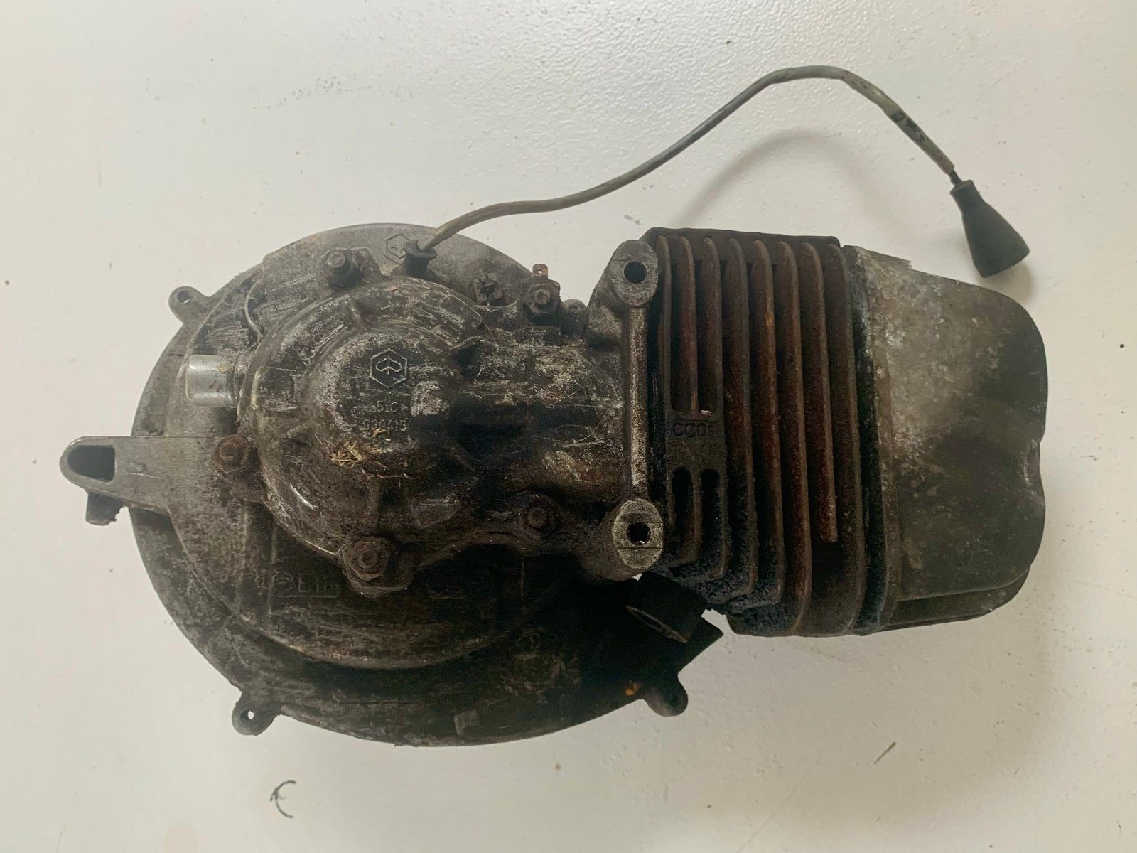 Schuurvondst Vespa Piaggio blok, Ophalen of Verzenden, Gebruikt, Blok, Piaggio