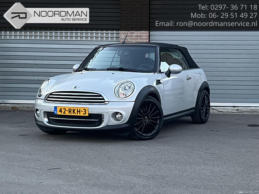 Mini Mini Cabrio 1.6 Cooper Pepper, Euro 5, Stof, Gebruikt, Zwart