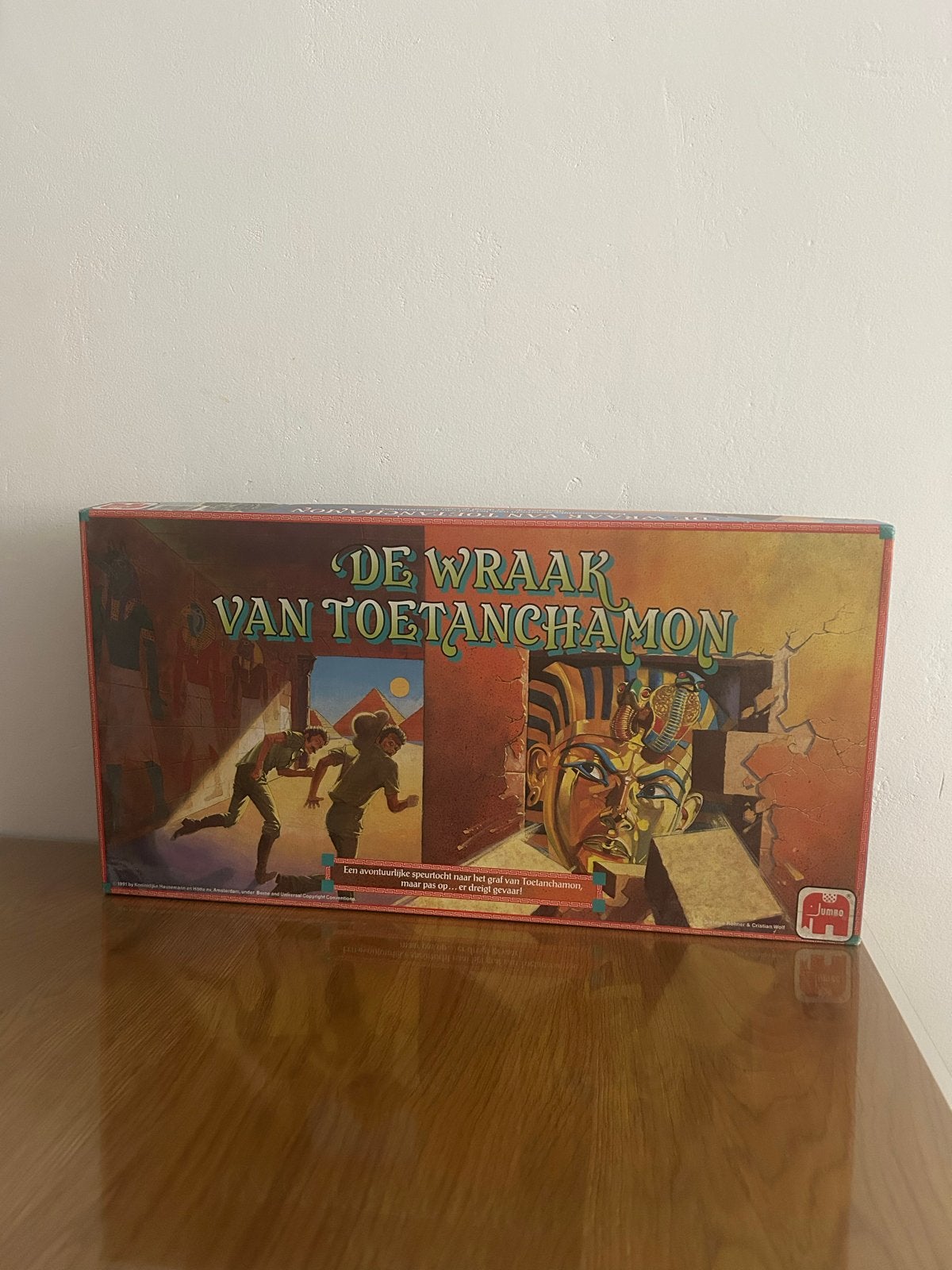De Wraak van Toetanchamon Bordspel, Hobby en Vrije tijd, Gezelschapsspellen | Bordspellen, Drie of vier spelers, Ophalen of Verzenden
