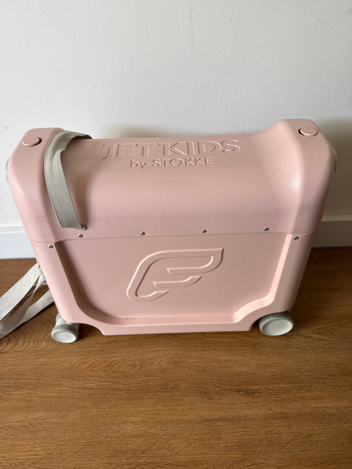 JetKids by Stokke BedBox Koffer Roze, Ophalen, Gebruikt