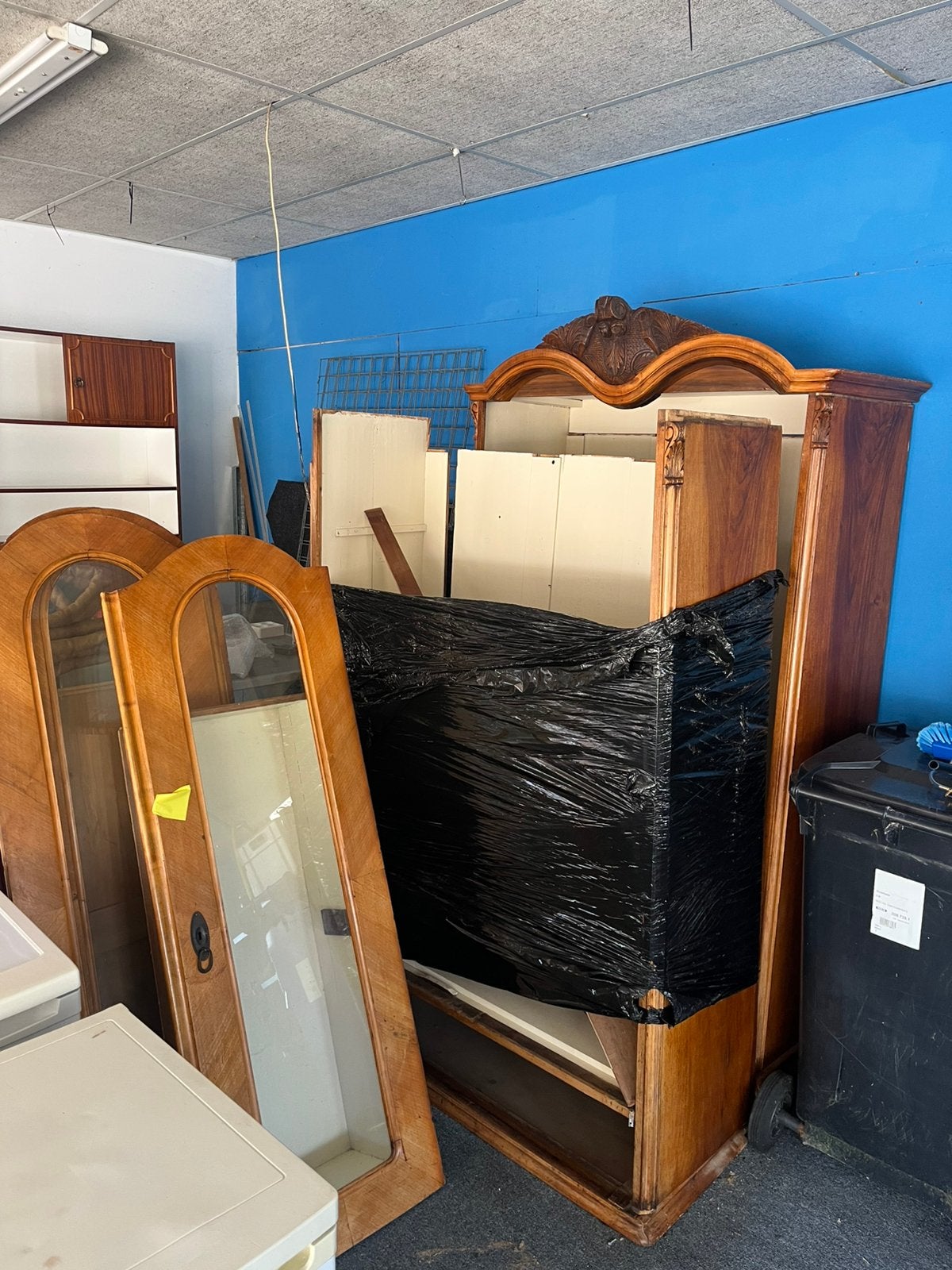 Weense barok vitrine kast, Antiek en Kunst, Antiek | Meubels | Kasten, Ophalen