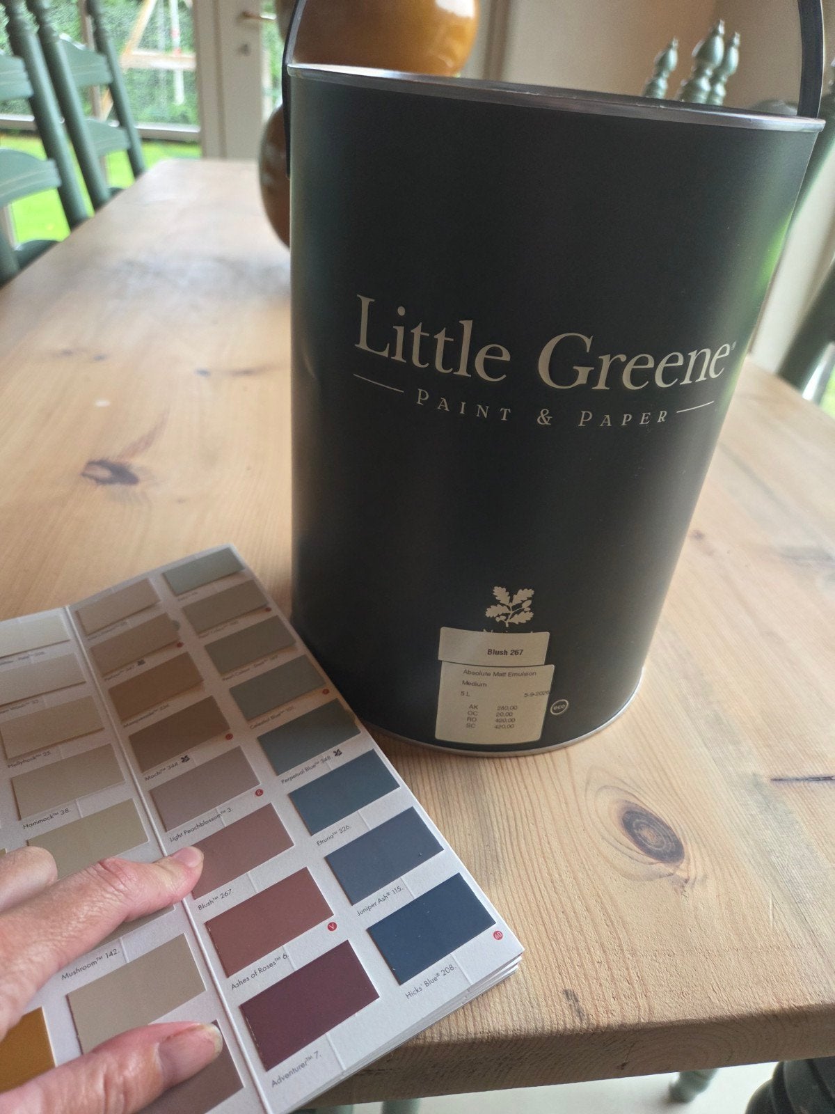 Little Greene Verf - Blush 267 (Nieuw), Doe-het-zelf en Verbouw, Ophalen, 5 tot 10 liter, Nieuw, Verf