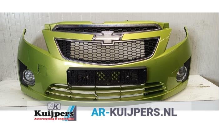 Voorbumper van een Chevrolet Spark (GJT), Auto-onderdelen, Gebruikt, -, Bumper, -