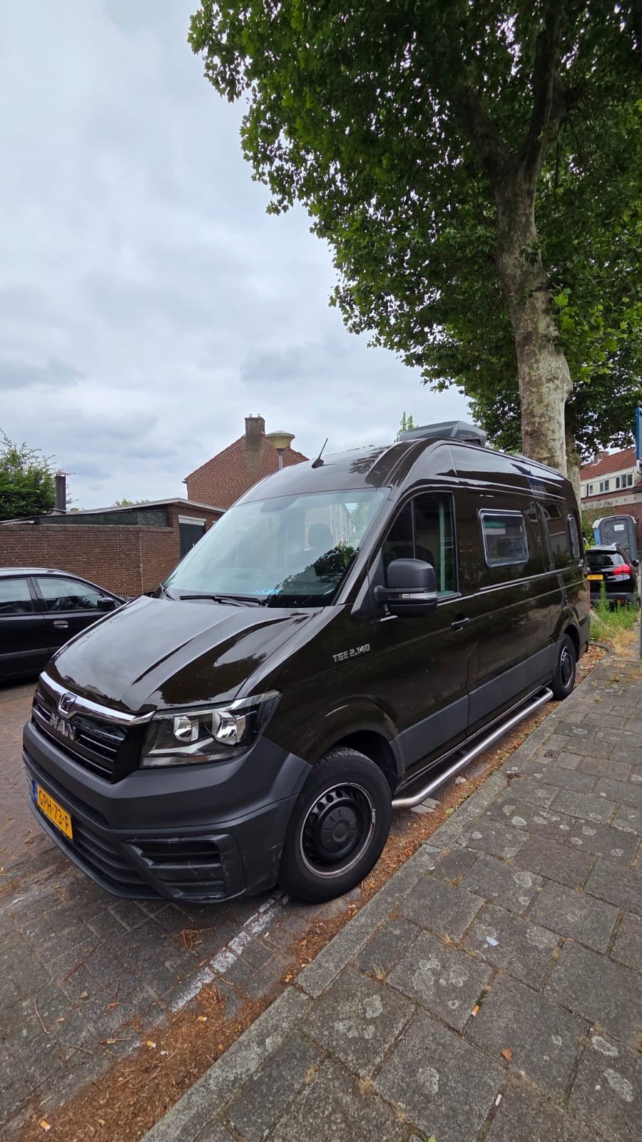 MAN TGE 2.140 2-persoons buscamper Euro 6 (2020/2024), Chemisch toilet, Buscamper of Camperbus, Ringverwarming, Reservewiel