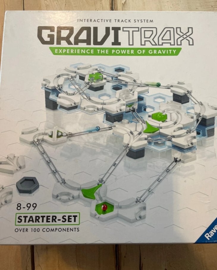 GraviTrax Starter-Set - Interactief knikkerbaansysteem, Ophalen of Verzenden, Zo goed als nieuw, Bouwen