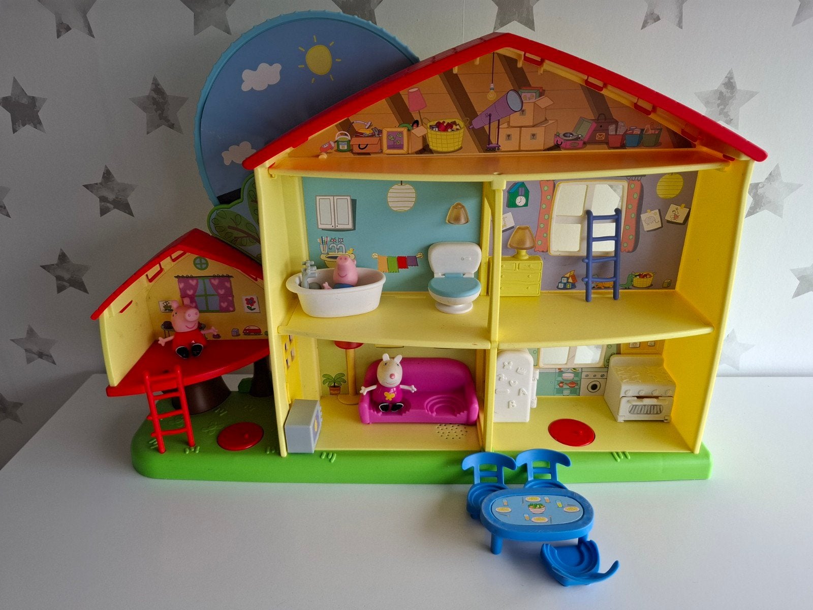 Peppa pig poppenhuis, Ophalen, Gebruikt, Poppenhuis