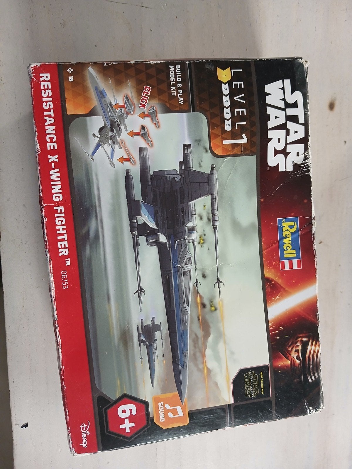 Revell Star Wars Resistance X-Wing Fighter Model Kit, Ophalen of Verzenden