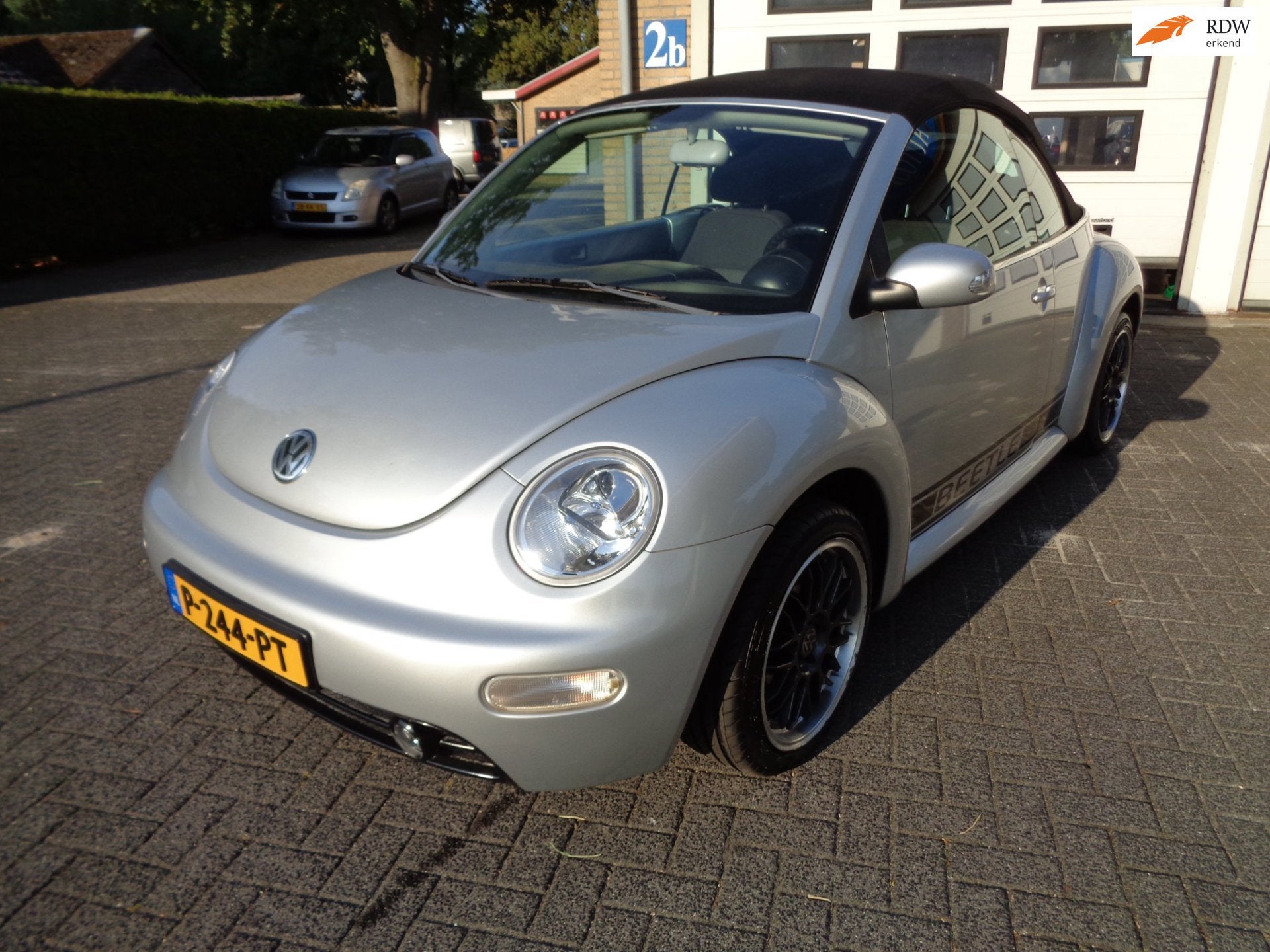 Volkswagen New Beetle Cabriolet 1.4 Highline, Auto's, Voorwielaandrijving, Stof, Gebruikt, Beetle (Kever)