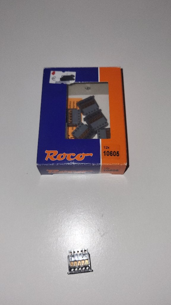 Roco 10605 - Aansluitsteker, Gelijkstroom, Overige typen, Nieuw, Ophalen of Verzenden