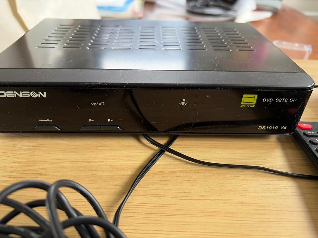 Denson DS1010 V4 DVB-S2T2 CI+ Decoder, Ophalen of Verzenden, Gebruikt, Decoder