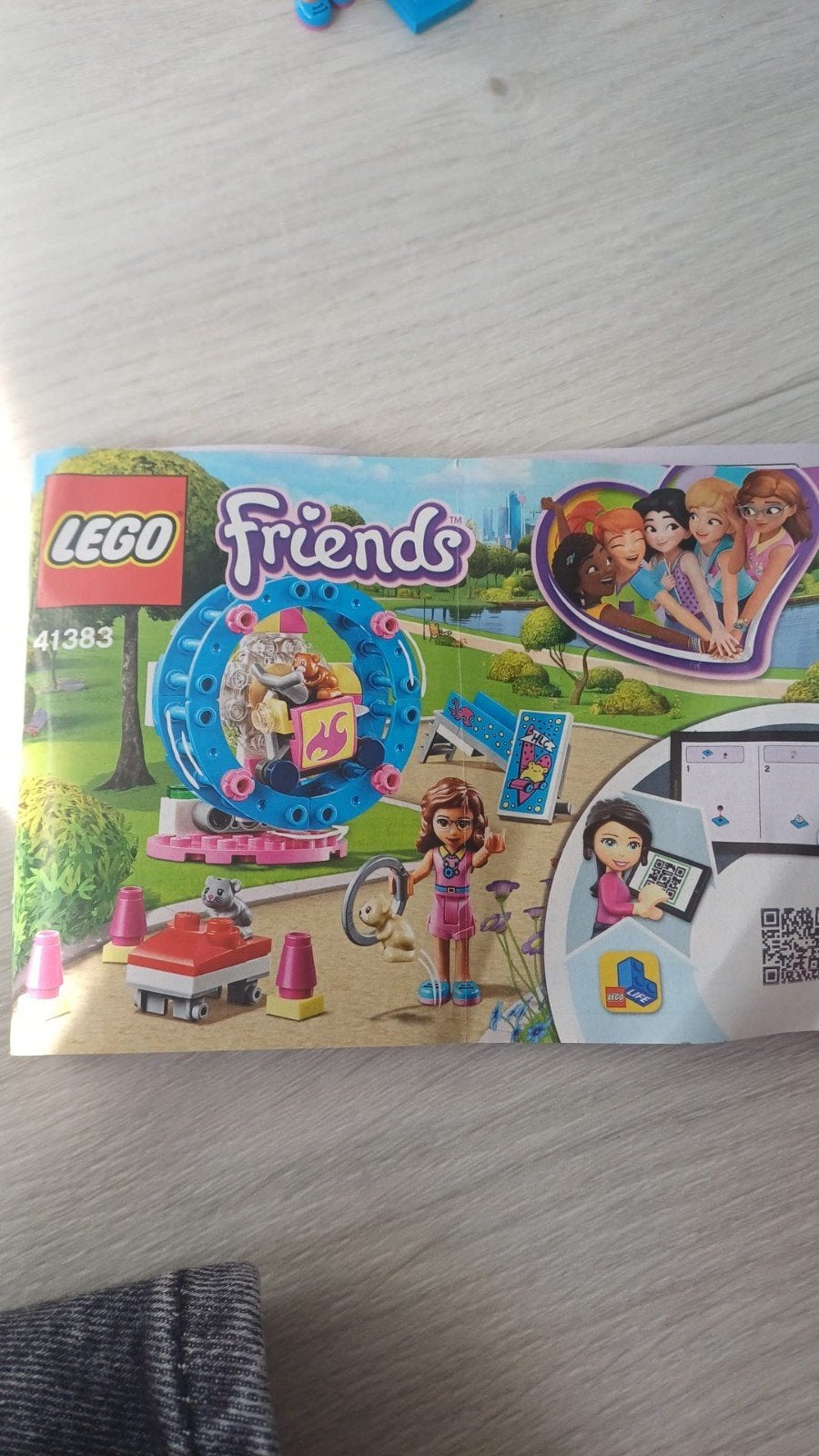 Lego Friends kermisattractie met figuur en accessoires, Kinderen en Baby's, Speelgoed | Bouwstenen, Ophalen, Gebruikt, Overige merken