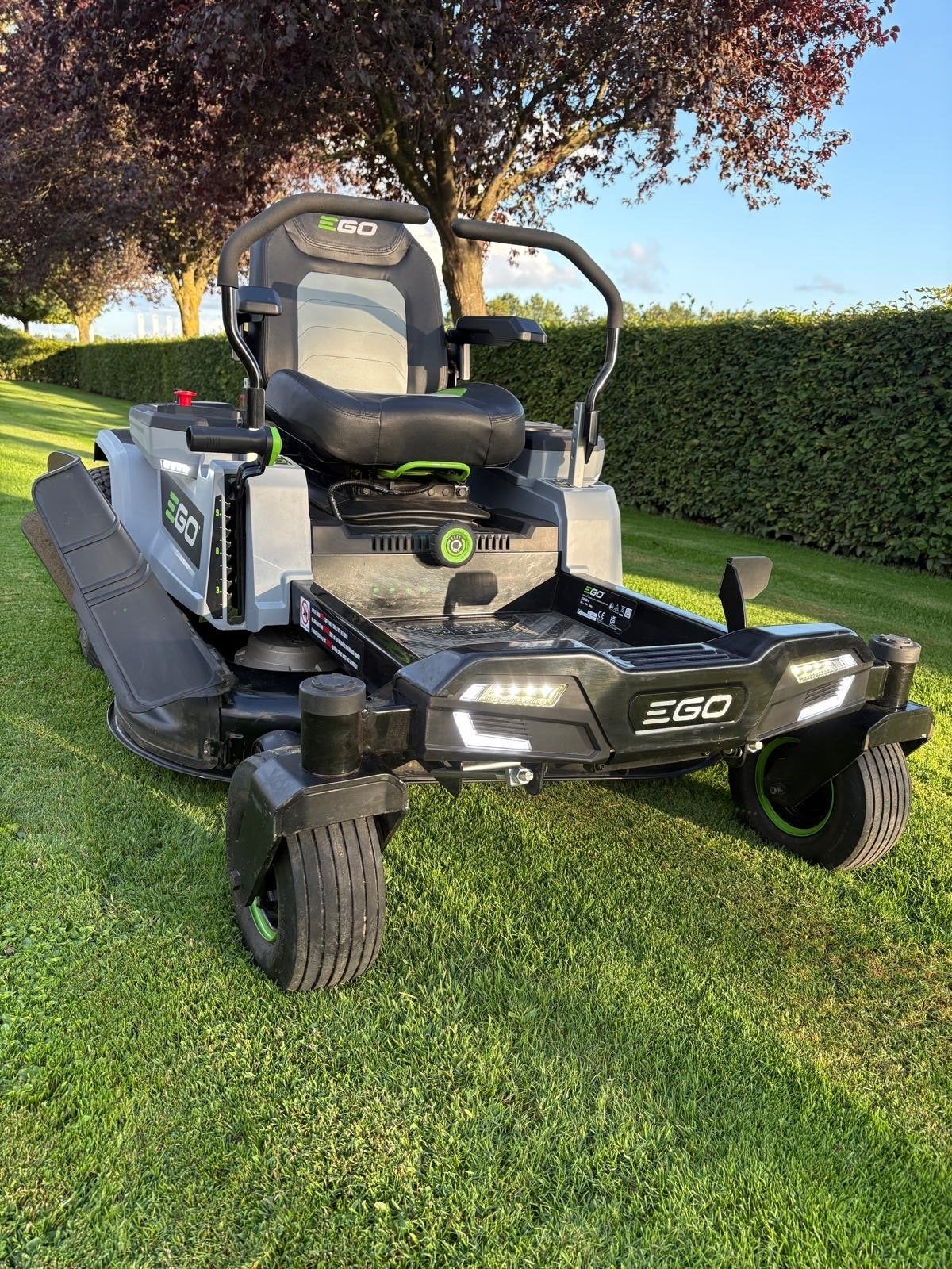 EGO Z6 Zero Turn Accu-grasmaaier, Ophalen, Cirkelmaaier, Accu-grasmaaier, Mulchfunctie