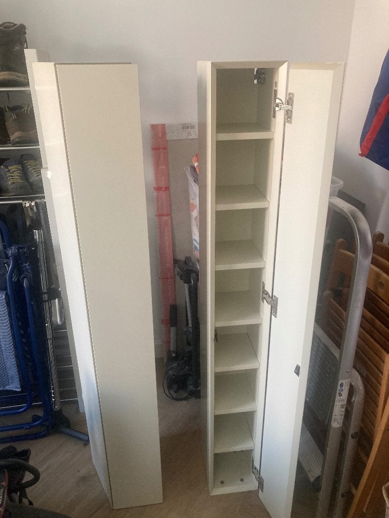 Pastoe CD kasten 2 stuks, Ophalen, 100 tot 150 cm, Zo goed als nieuw, Minder dan 150 cm