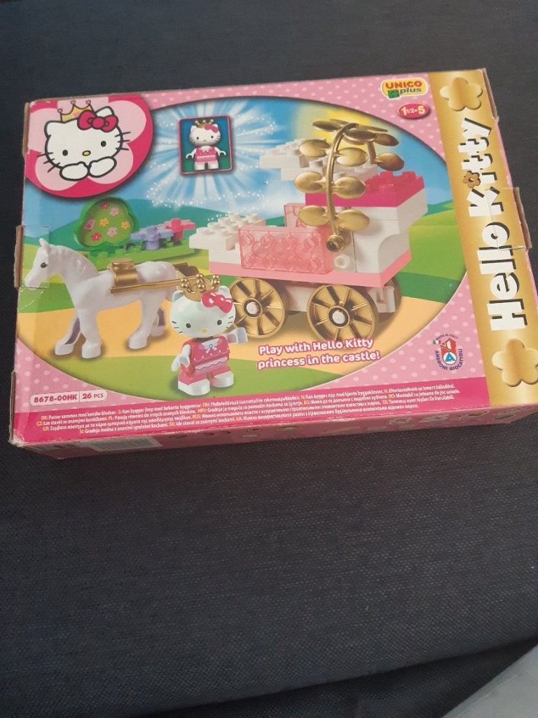 Hello kitty duplo, Kinderen en Baby's, Speelgoed | Duplo en Lego, Gebruikt, Compleet, Overige thema's, Ophalen of Verzenden