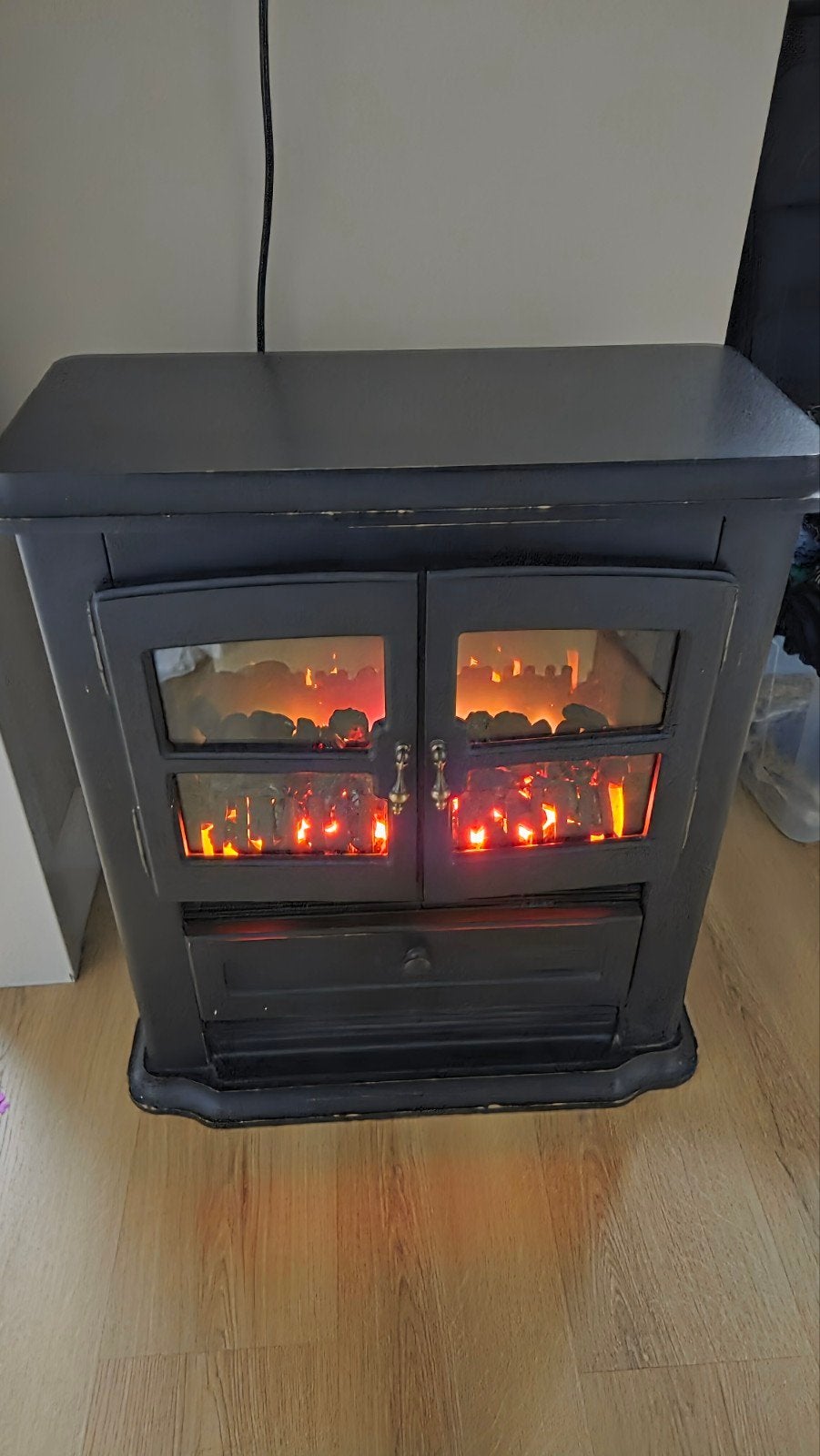 Dimplex Elektrische Sfeerhaard Kacheltje E.BRB20, Ophalen, Vrijstaande haard, Elektrische haard
