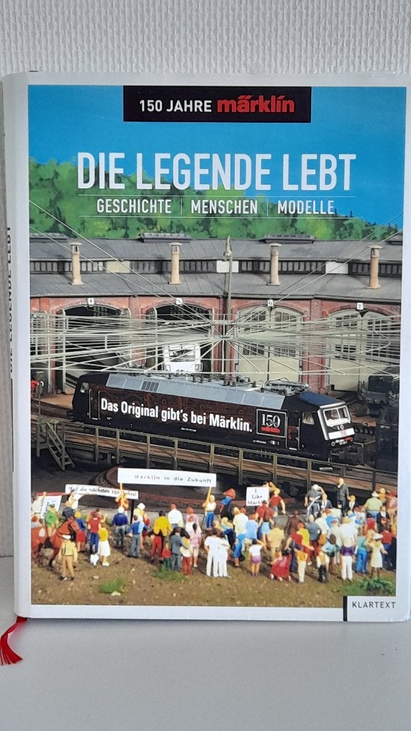 MARKLIN 150 JAHRE DIE LEGENDE LEBT(DE)NIEUWSTAAT, Wisselstroom, Zo goed als nieuw, Analoog, Märklin