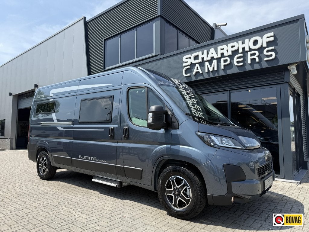 Pössl/Globecar Summit 600 PLUS 140 AUT8g, Verwarmde buitenspiegels, Buscamper of Camperbus, Ringverwarming, Tot en met 2
