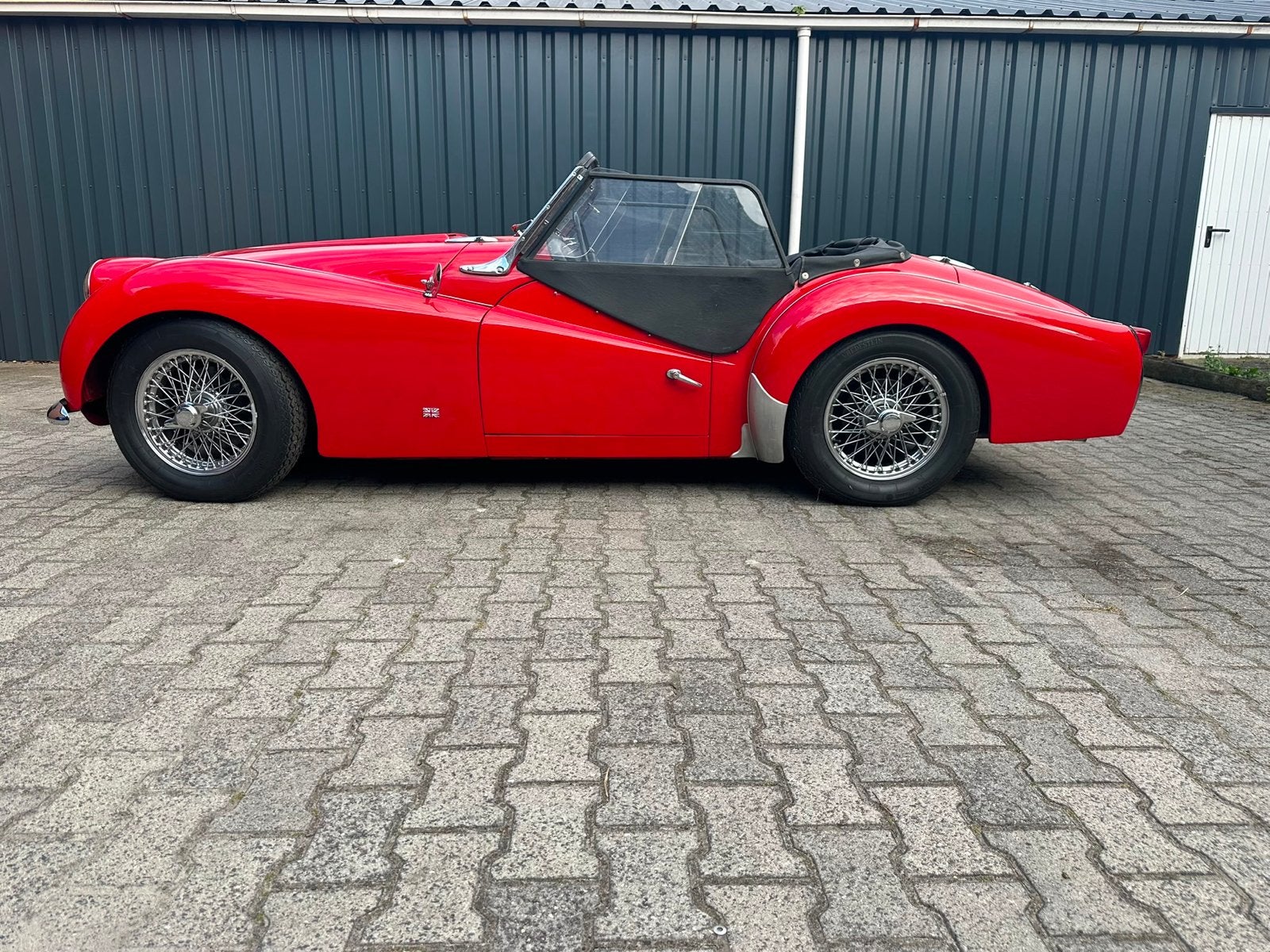 Triumph TR3 - 1959 - Rood - Oldtimer, foto 2
