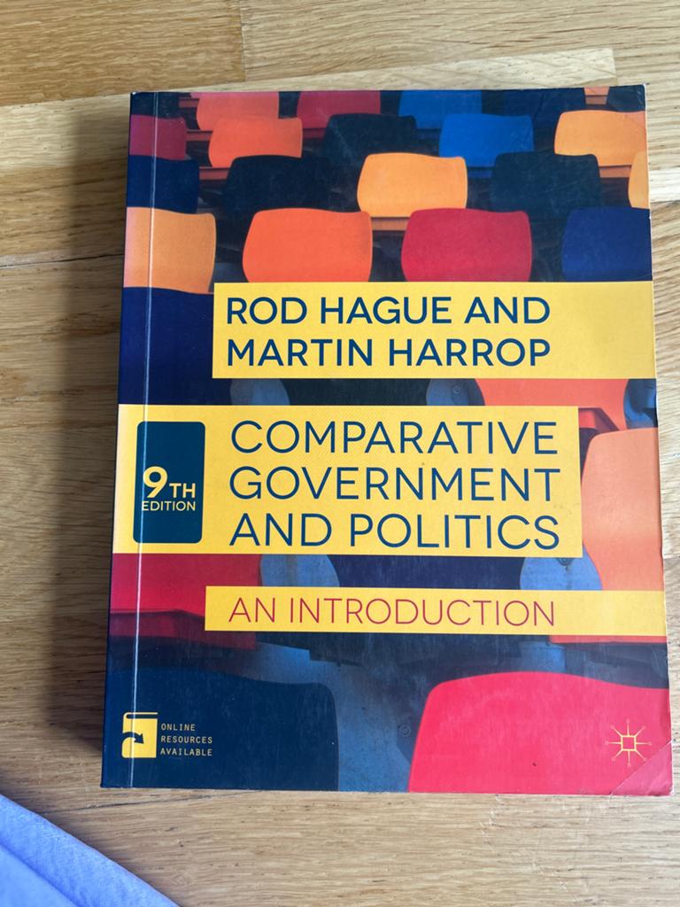 Comparative Government and Politics - 9th Edition, Ophalen of Verzenden, Gamma, Gelezen, WO