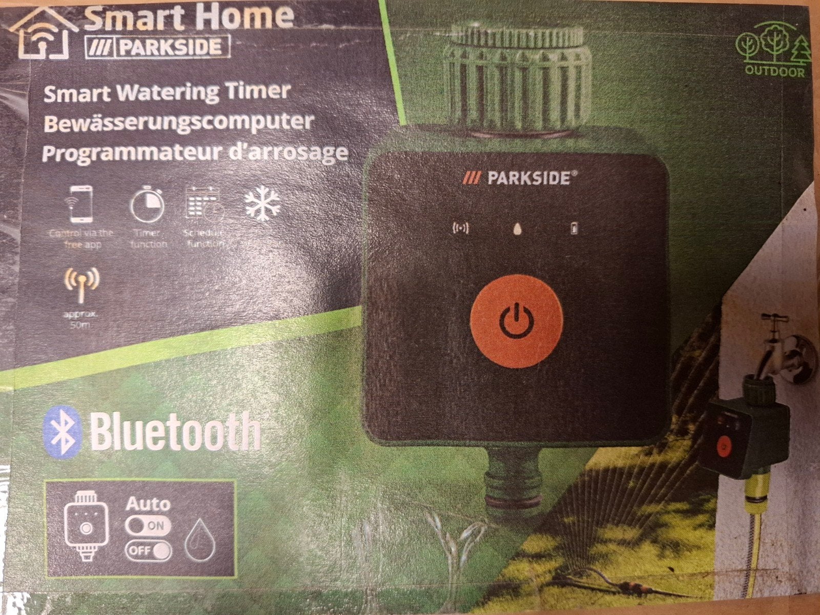 Bluetooth beregentimer/besproeitimer Parkside, Ophalen, Zo goed als nieuw, Overige soorten, Parkside