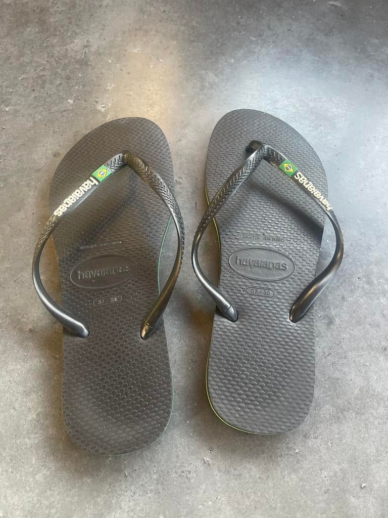 Havaianas Brasil logo 37-38, Ophalen of Verzenden, Overige maten