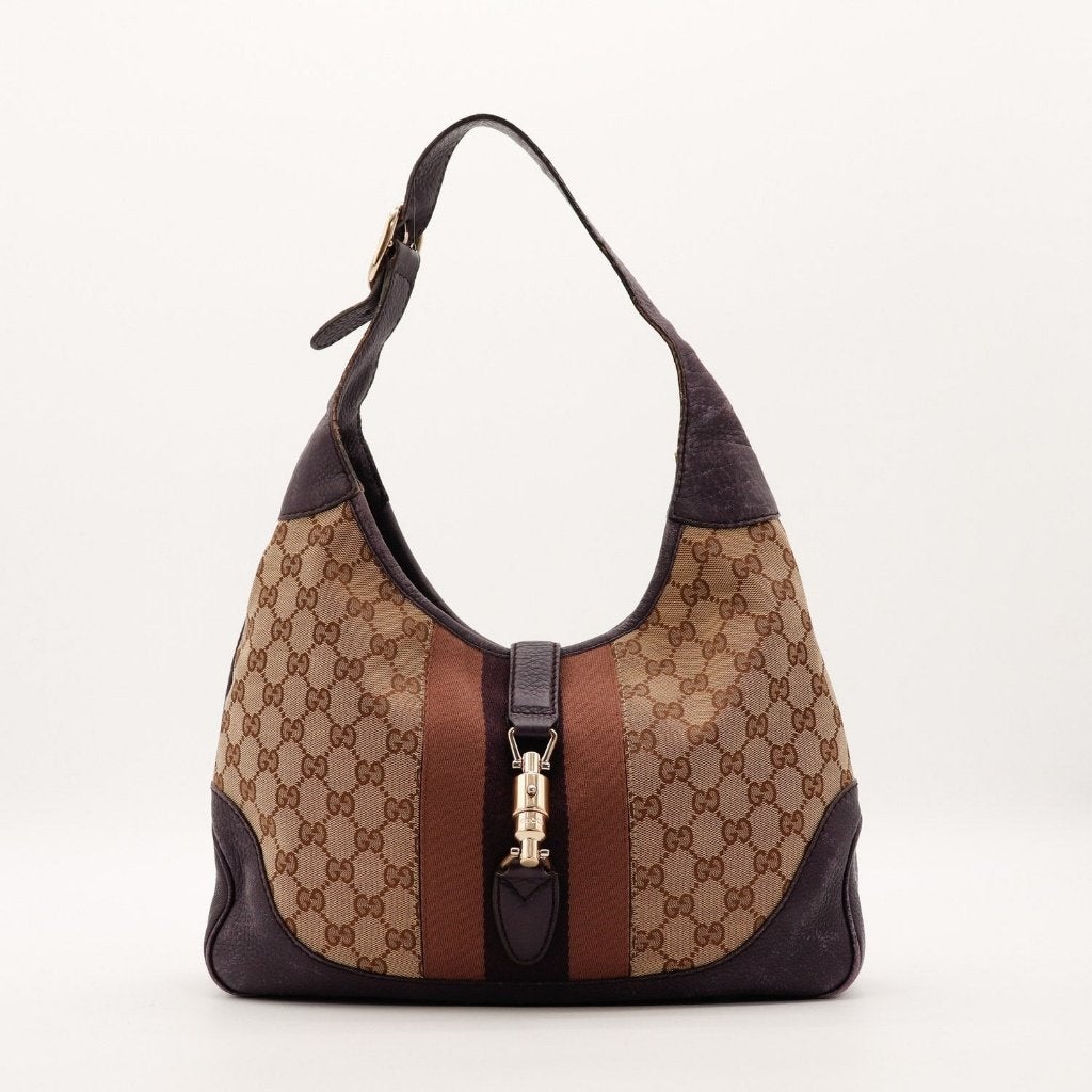 Gucci New Jackie 32x23x8 cm handtas, Verzenden, Gebruikt, Handtas