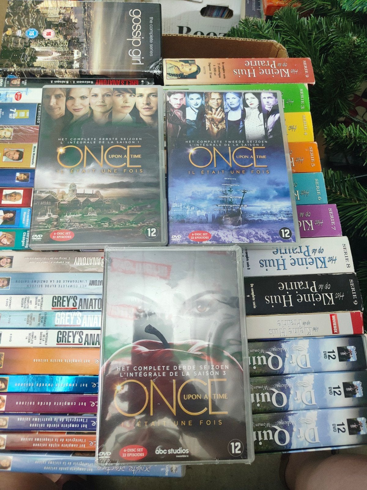 Once Upon a Time Seizoen 1, 2 & 3 DVD Boxsets, Bonusmateriaal, Seizoen 1, Science Fiction en Fantasy, Ophalen of Verzenden