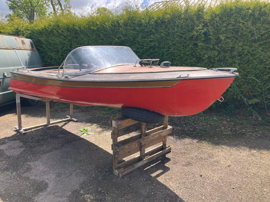 Poncelet speedboot - Belgisch vakmanschap van mahoniehout, Watersport en Boten, Overige merken, Poncelet.com, Zo goed als nieuw