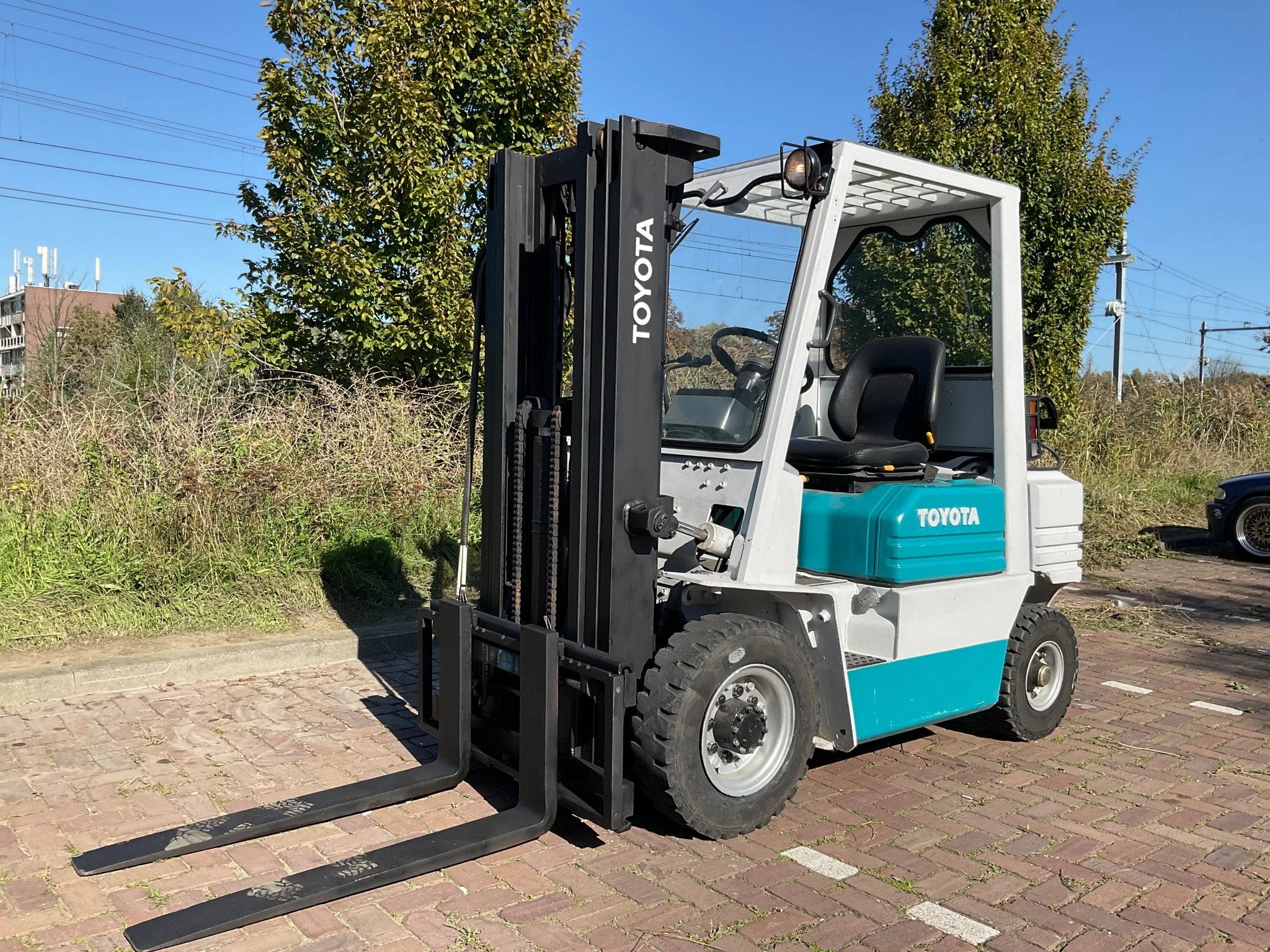 Toyota 5FGF25 2500KG 4.30METER HEFTRUCK, LPG, Heftruck, Toyota, Marconistraat 2
3133KL  Vlaardingen, NL
