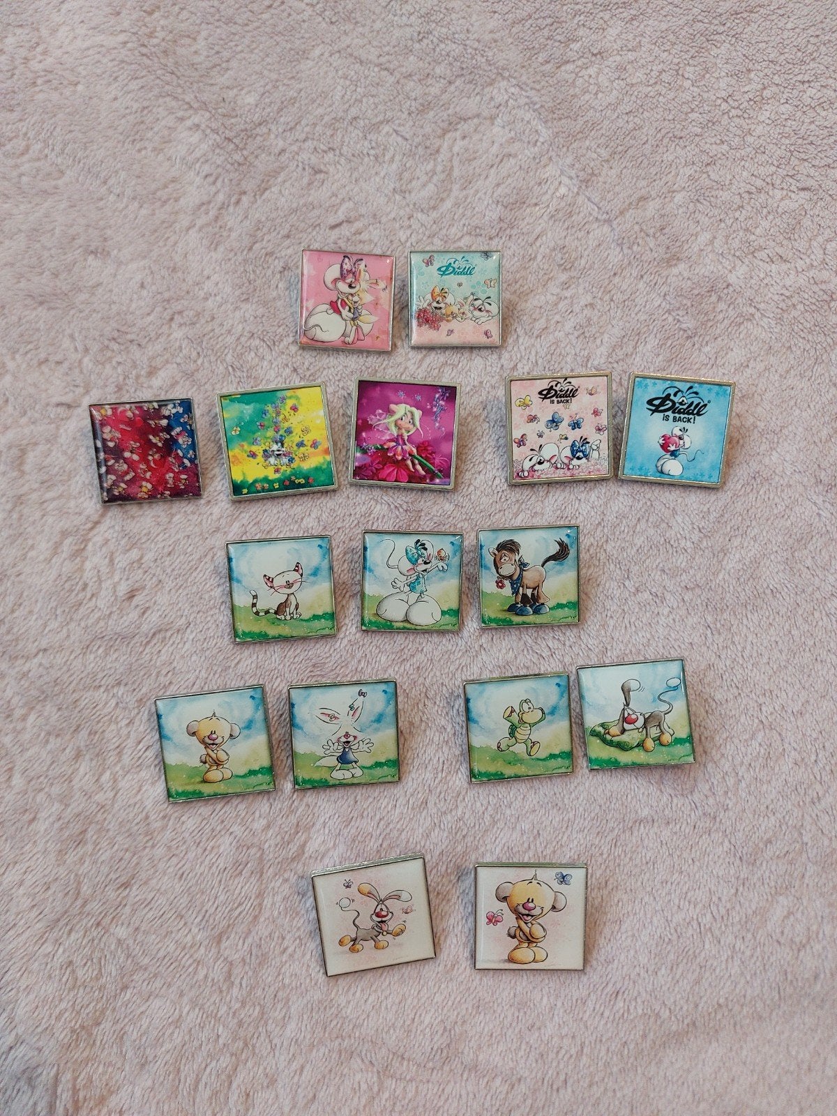 Diddl pin van mijn Diddl verzameling, Ophalen of Verzenden, Zo goed als nieuw, Figuurtje, Speldje of Pin