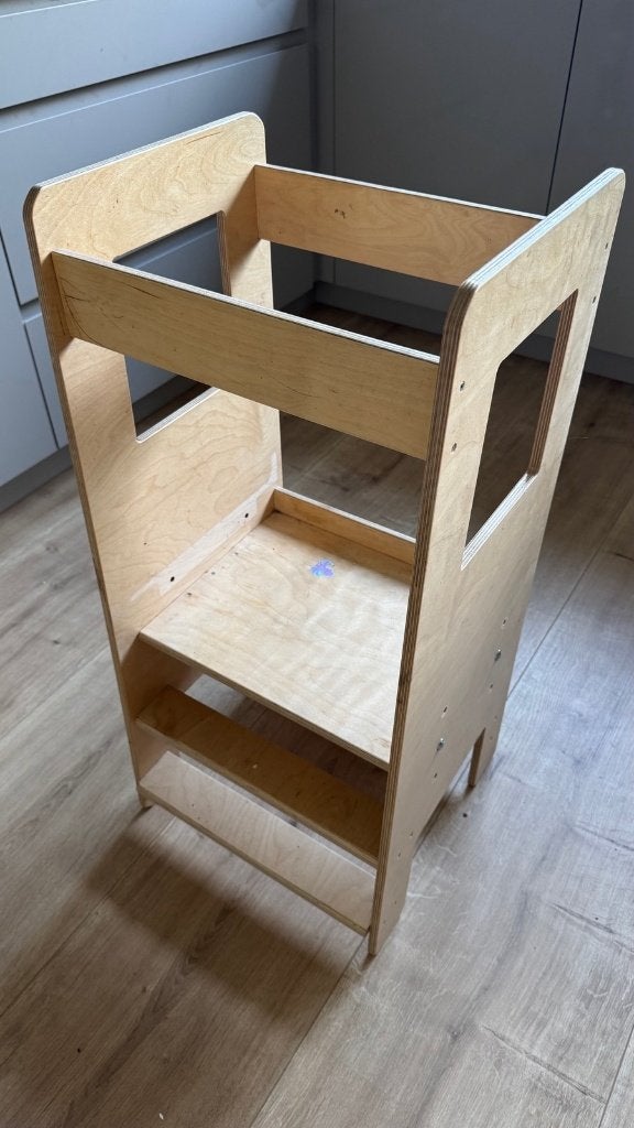 Leerstoel / leertoren / keukentrap hout, Ophalen, Gebruikt, Overige typen