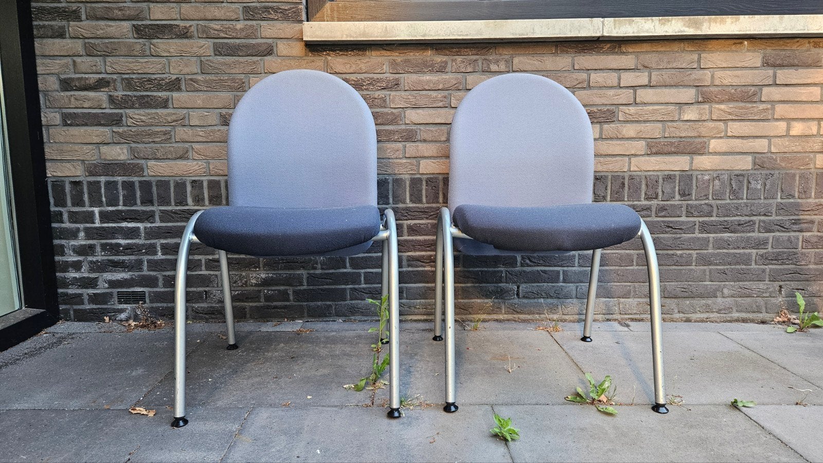Kantoorstoelen (of eetkamerstoelen), Ophalen, Gebruikt, Blauw, Bureaustoel