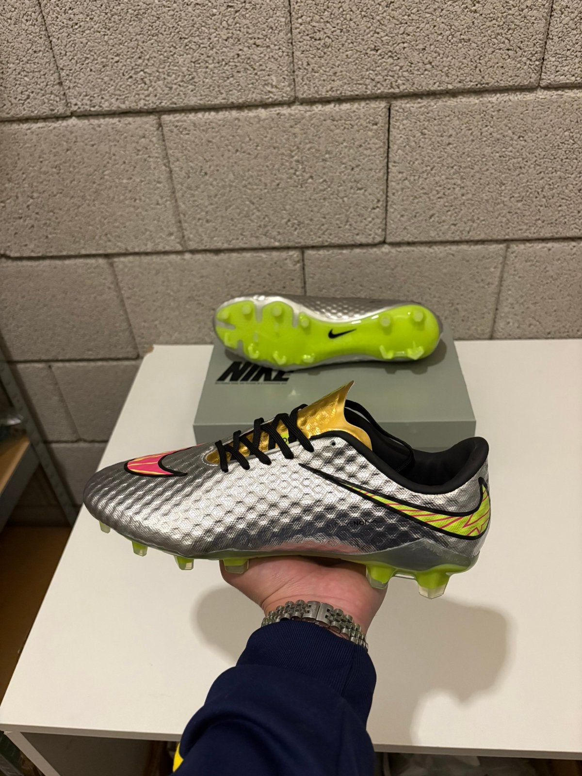Nike Hypervenom Phantom Neymar FG 43, Ophalen of Verzenden, Zo goed als nieuw, Overige typen, Nike