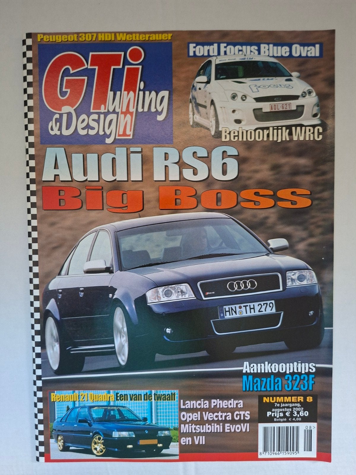 GTi Tuning & Design Magazine - Audi RS6 Big Boss, Ophalen of Verzenden, Zo goed als nieuw